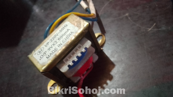 6V 4.5AH lead-acid battery+ transformer